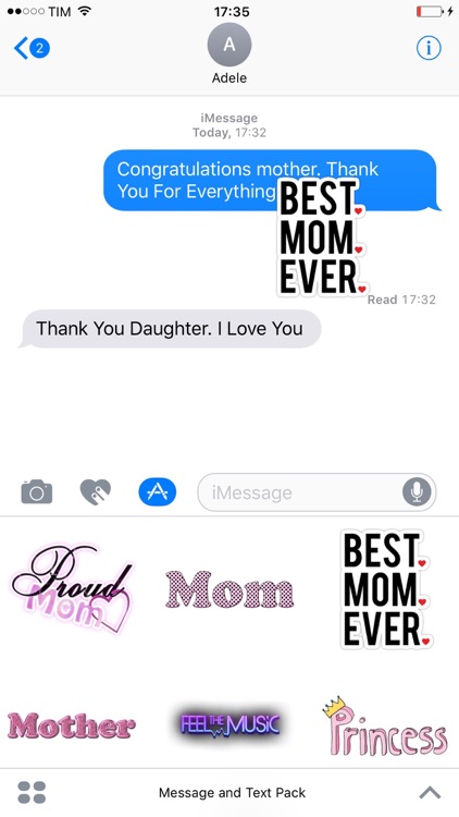 Message and Text Pack