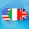 The #1 Free Italian English Dictionary & Translator for iPhone, iPad & iPod touch ◇ Offline Dictionary with Comprehensive Entries ◇ Sentence Translator ◇ Phrasebook ◇ Verb Conjugator ◇ Vocabulary Quizzes ◇ Flashcards ◇ Offline Audio Pronunciation ◇ Universal Application