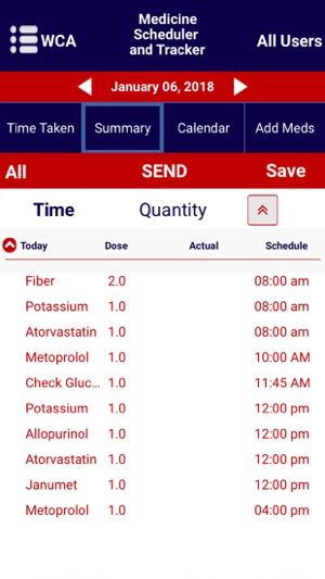 medicine scheduler