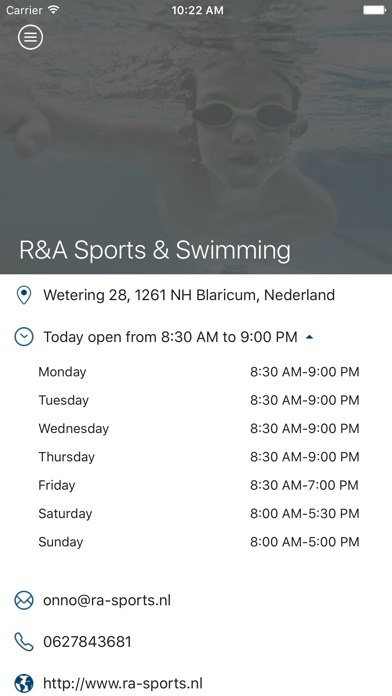 R&A Sports & Swimming screenshot 2