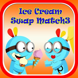 Candy Ice Cream Swap Match3 Game