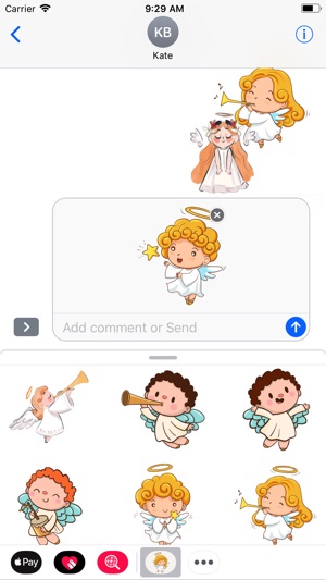 White Wings Angel Stickers(圖2)-速報App