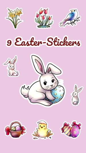 Easter Stickers | Comic Style(圖1)-速報App