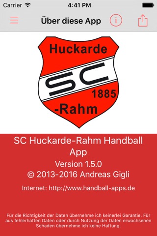 SC Huckarde-Rahm Handball screenshot 4