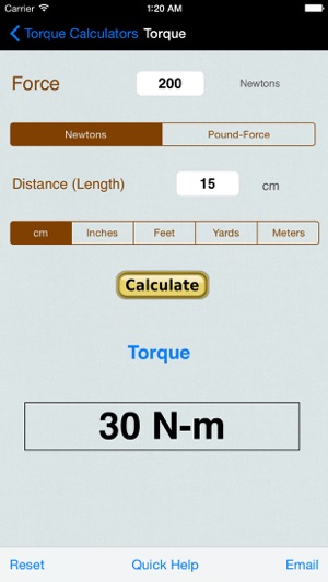 Torque Calculator, Units Conv(圖3)-速報App