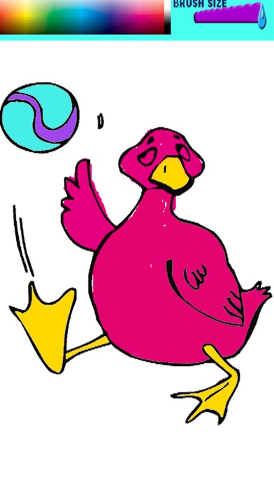 Coloring little Goose Duck screenshot 3