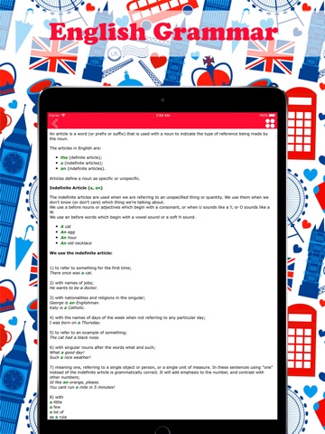 Learn English Course: Articles screenshot 2