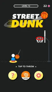 street dunk! iphone screenshot 1