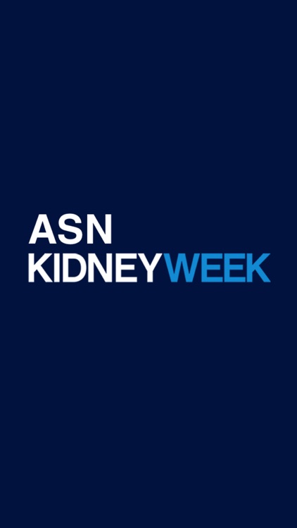 ASN Kidney Week