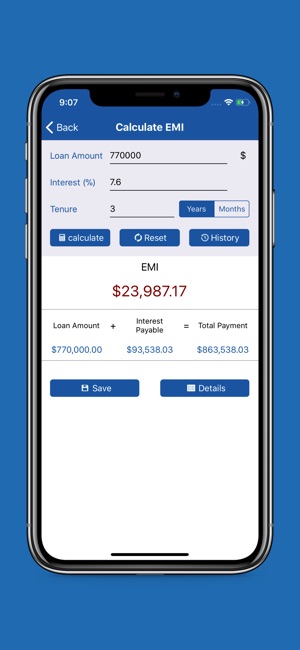 EMI Calculator - Loan Planner(圖2)-速報App