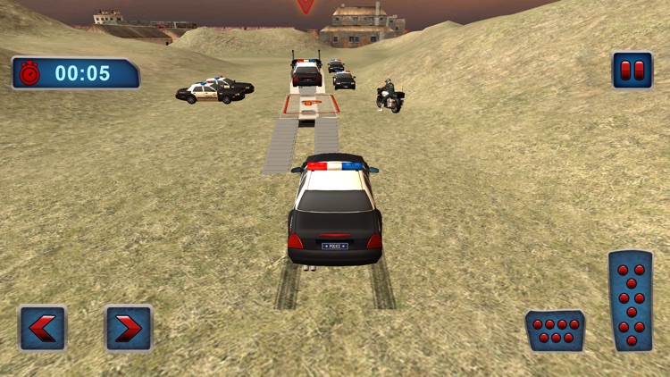 Offroad Police Truck Transport screenshot-4