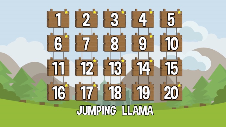 Jumping llama