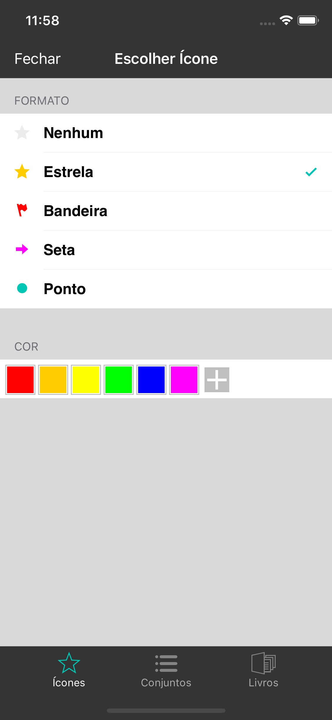 Screenshot do app OnSong Pro