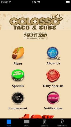 Colosso Taco & Subs(圖1)-速報App