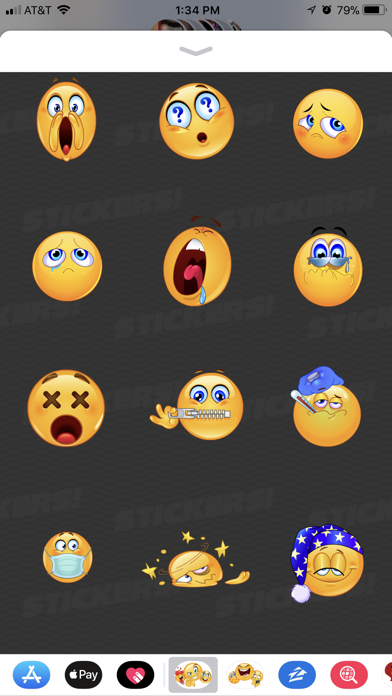 175 Animated Emoji Stickers screenshot 3