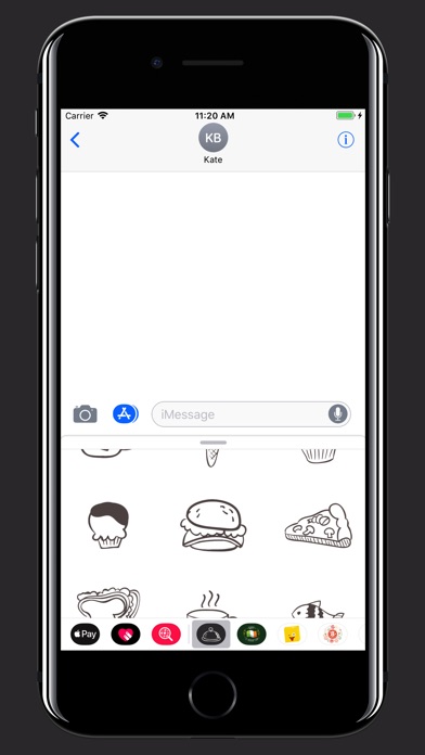 Eat & Food - emoji & stickers screenshot 3