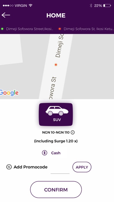 RideMe Taxi App screenshot 3