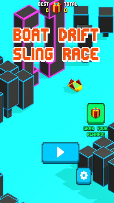 Boat Drift Sling Race screenshot 2