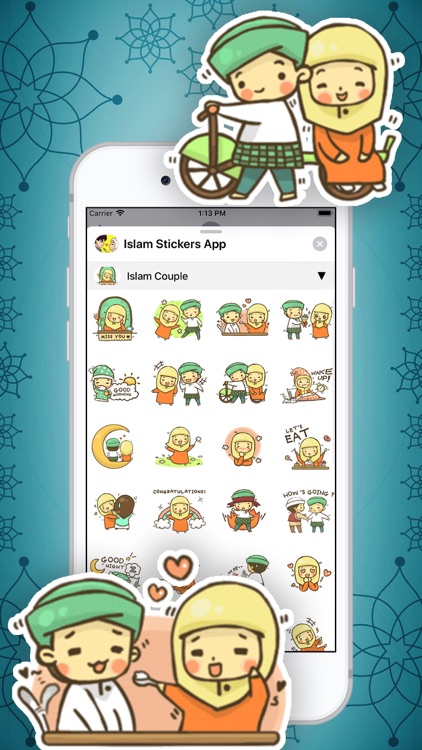 Islam Stickers App