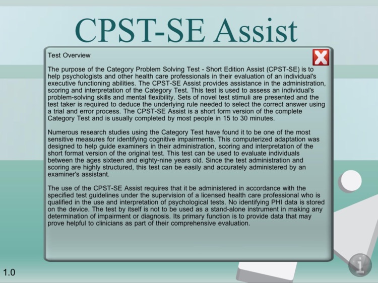 CPST-SE Assist