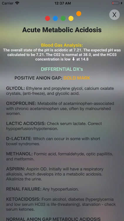 Critical ABG