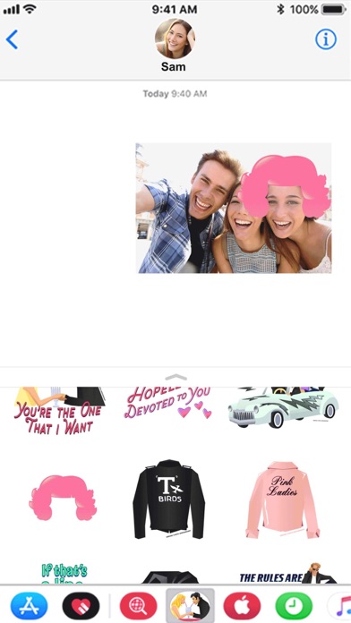 Official Grease Stickers screenshot 3