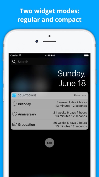 Countdown Widget: Track Events screenshot-4