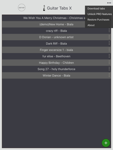 Guitar Tabs X - tabs editor screenshot 3