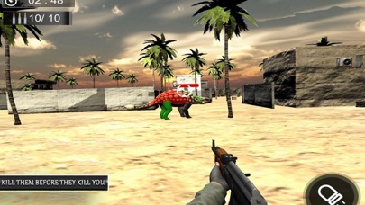 Dinosaur Pervade: FPS Survival Screenshot on iOS