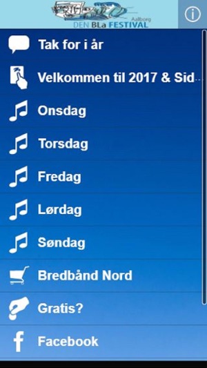 Den Blå Festival App(圖1)-速報App