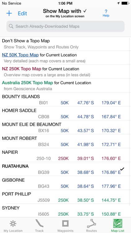 i Hike GPS NZ : Topo Maps screenshot-6