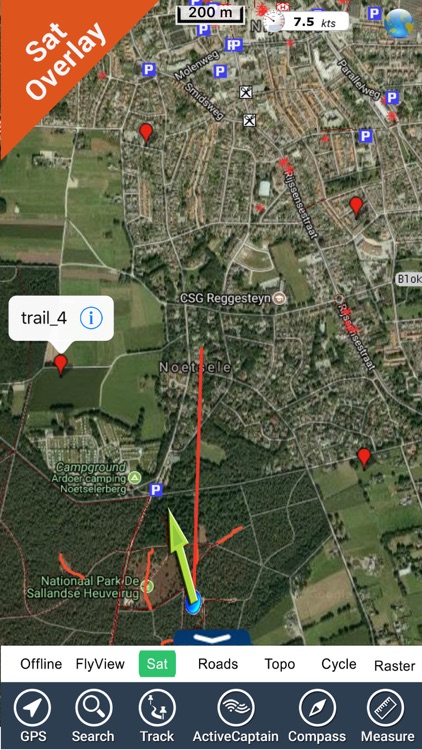 Sallandse Heuvelrug NP GPS and outdoor map