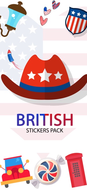 British Stickers & Emoji(圖1)-速報App