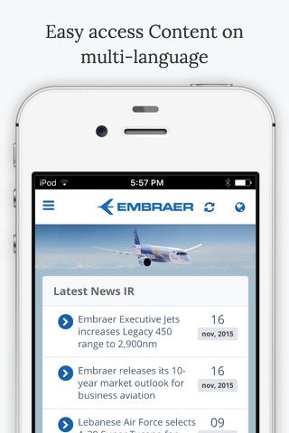 IR Embraer screenshot 2
