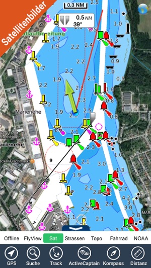 Marine: Germany East HD - Nautical Chart(圖3)-速報App