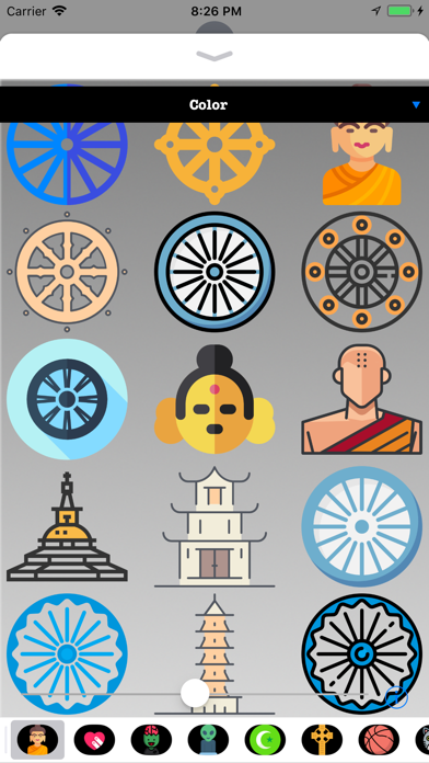 Buddhism Stickers - Emoji screenshot 2