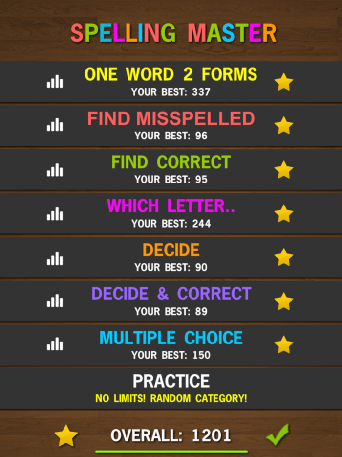 Spelling Master Game