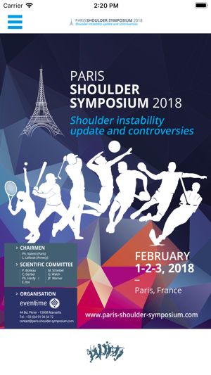 Paris Shoulder Symposium(圖1)-速報App