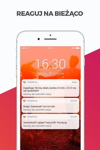 Sympatia – randki, flirt, czat screenshot 4