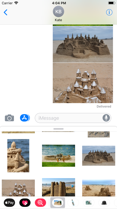 Sand Castle Sticker Pack screenshot 3