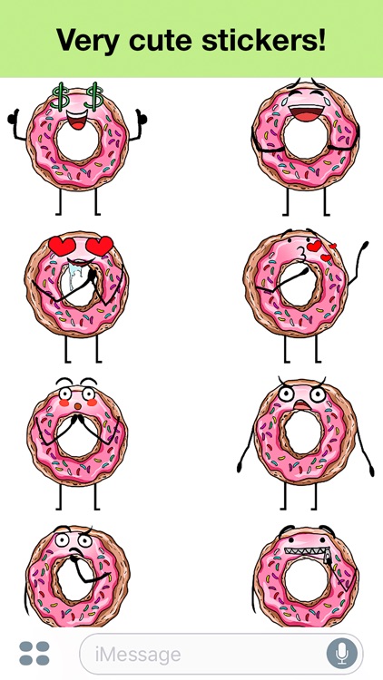 Donuts - Cute stickers