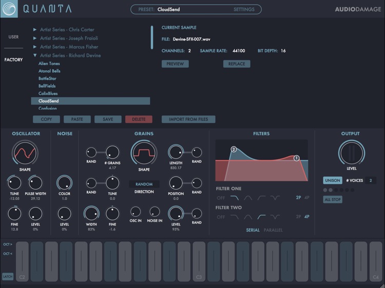 Quanta Granular Synth screenshot-7