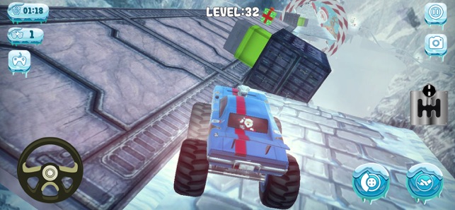 Chrismas Mountin Monster Truck(圖5)-速報App