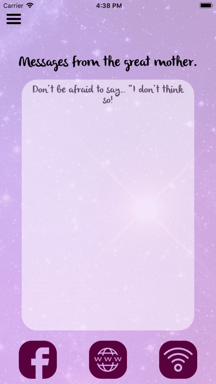 Messages from the Great Mother