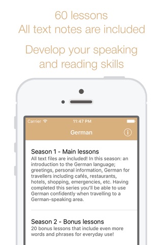 German - Coffee Break, audio course screenshot 2