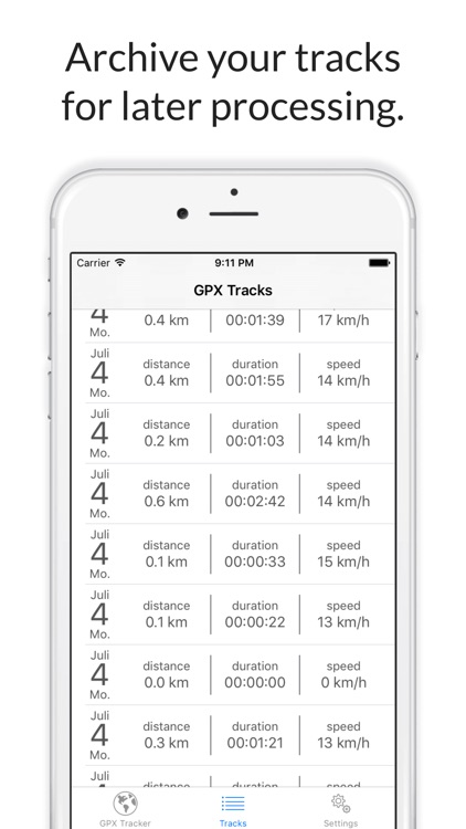 GPX Trail Tracker