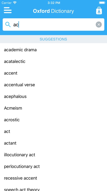 Oxford Literary Terms
