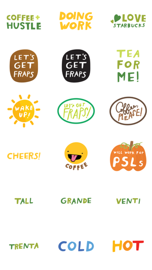 Starbucks Stickers(圖4)-速報App