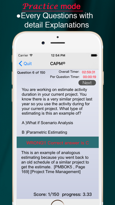 How to cancel & delete CAPM EXAM from iphone & ipad 3