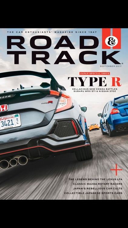Road & Track Magazine US